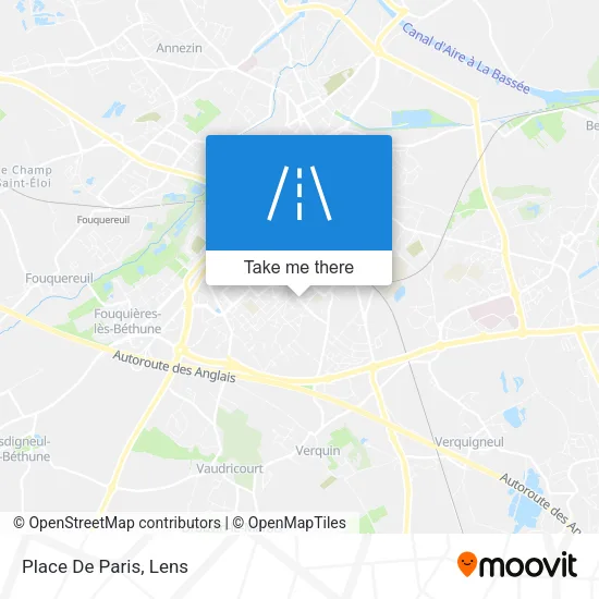 Place De Paris map