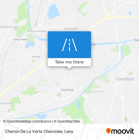 Chemin De La Verte Cheminée map