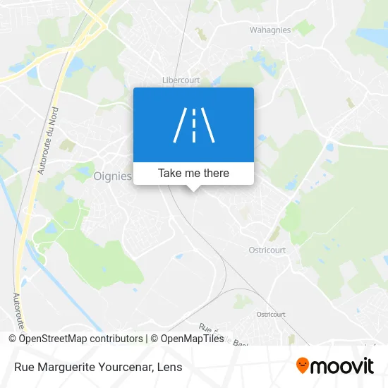 Rue Marguerite Yourcenar map