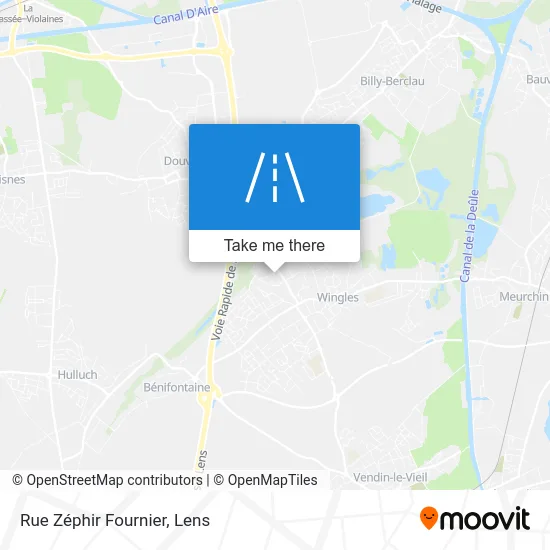 Rue Zéphir Fournier map