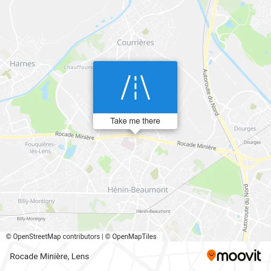 Mapa Rocade Minière