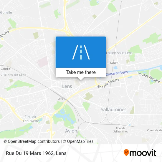 Rue Du 19 Mars 1962 map