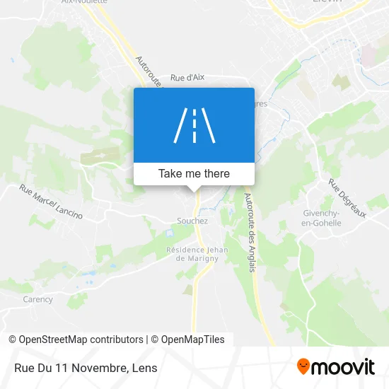 Rue Du 11 Novembre map