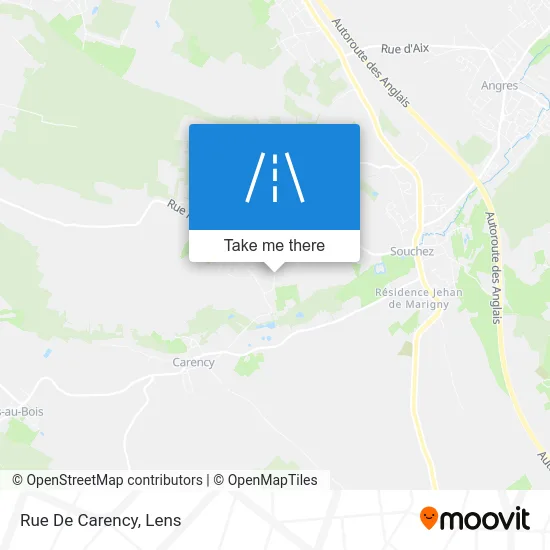 Rue De Carency map