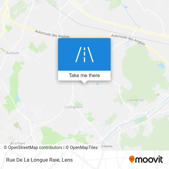 Rue De La Longue Raie map