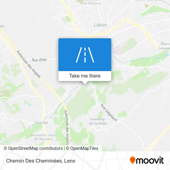 Chemin Des Cheminées map
