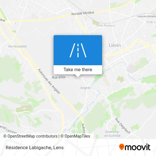 Résidence Labigache map