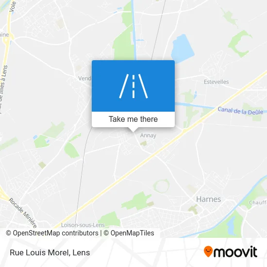 Rue Louis Morel map