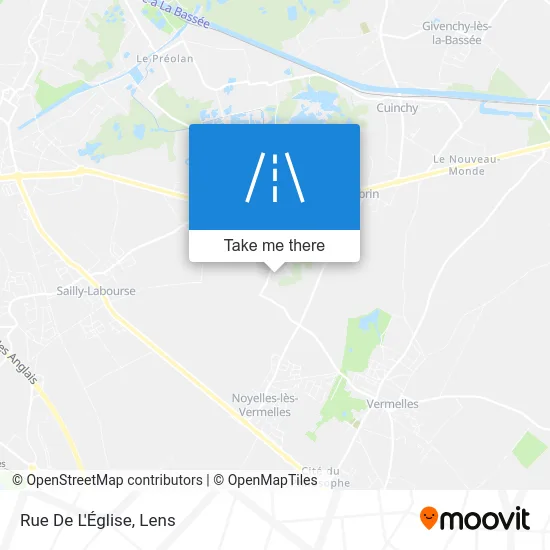 Rue De L'Église map