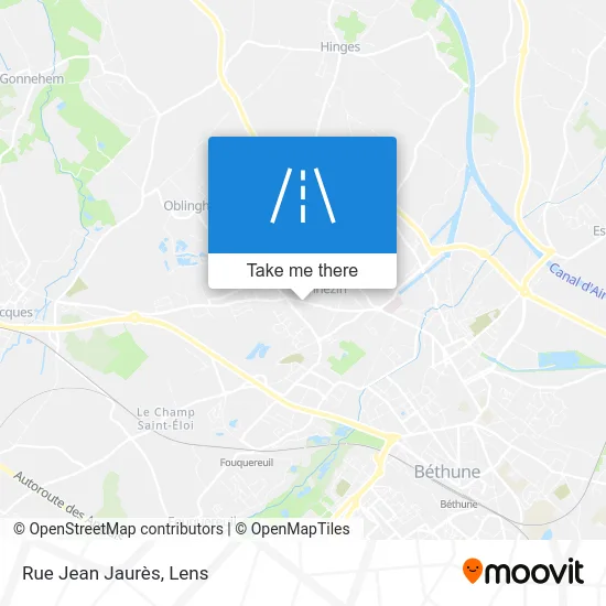 Rue Jean Jaurès map