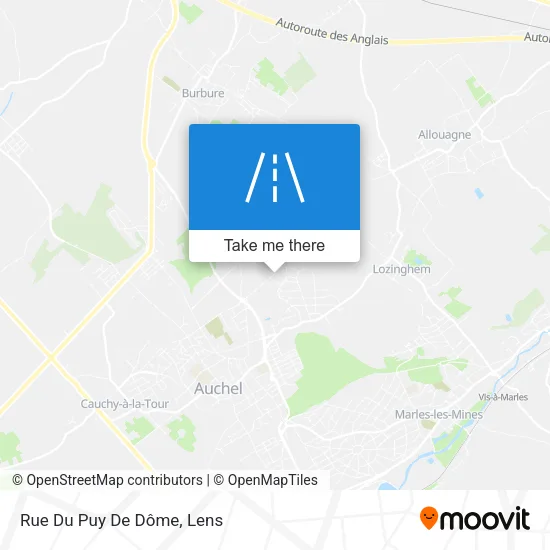 Rue Du Puy De Dôme map