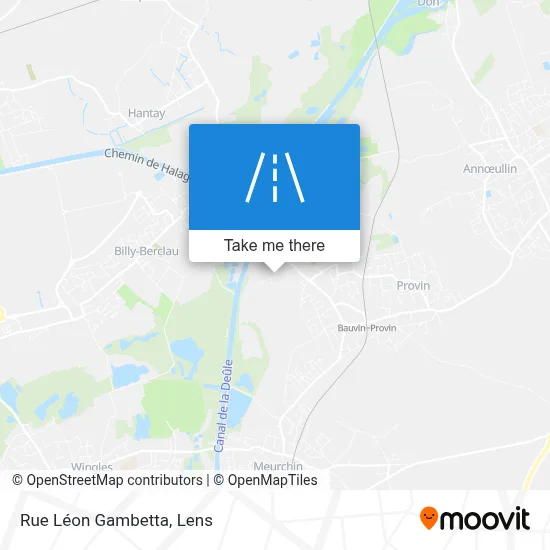 Rue Léon Gambetta map