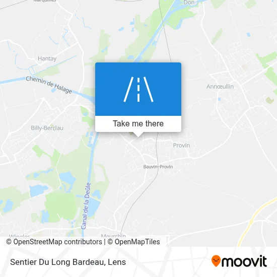 Sentier Du Long Bardeau map