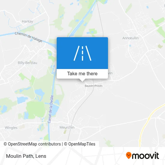 Sentier Du Moulin map