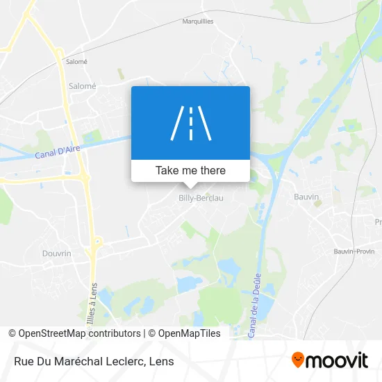 Rue Du Maréchal Leclerc map