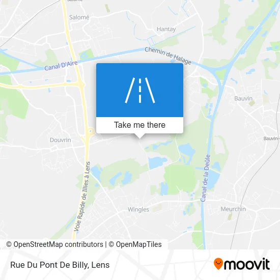 Rue Du Pont De Billy map