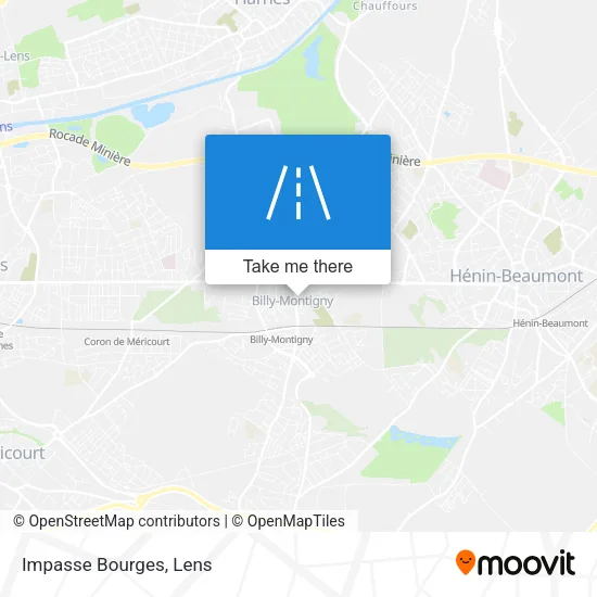 Impasse Bourges map