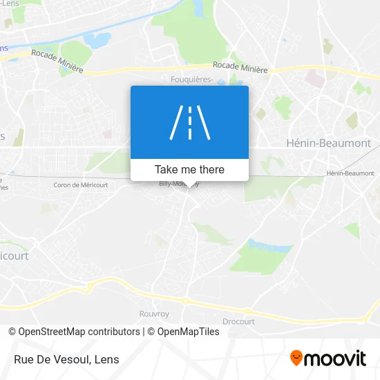 Rue De Vesoul map