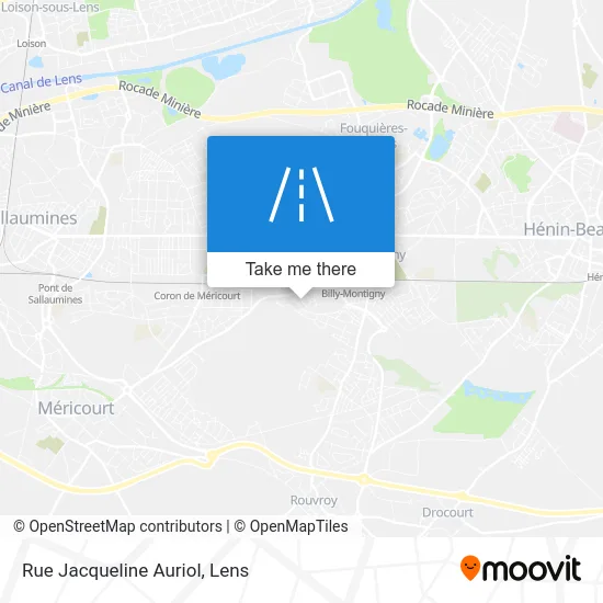 Rue Jacqueline Auriol map