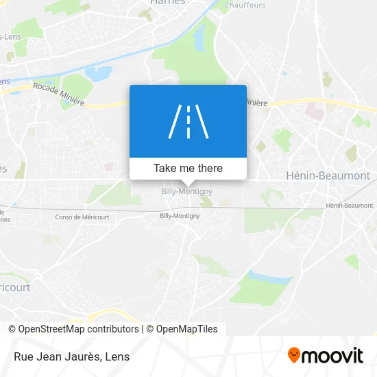 Rue Jean Jaurès map