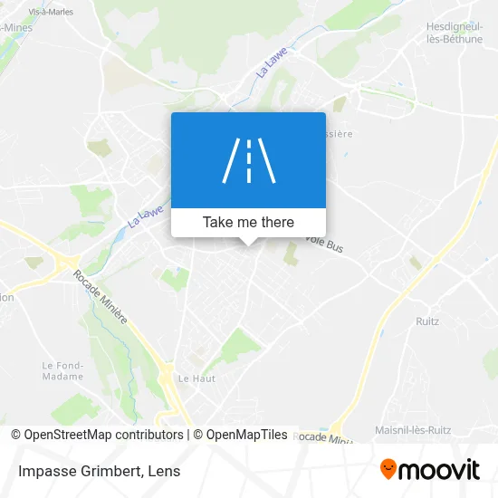 Impasse Grimbert map