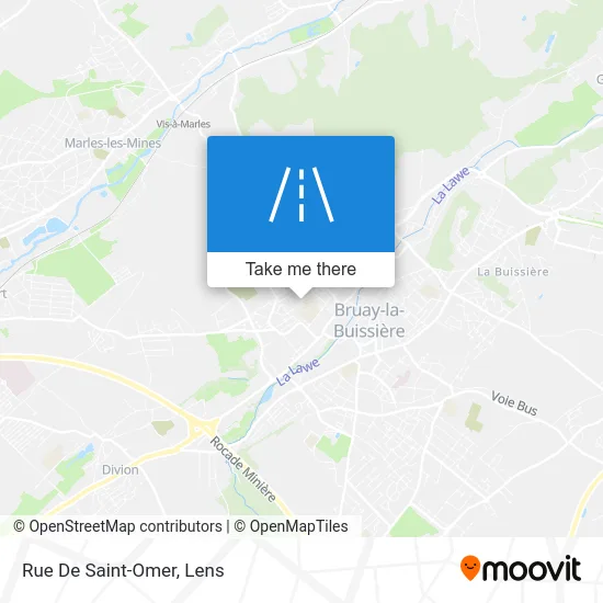 Rue De Saint-Omer map