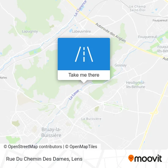 Rue Du Chemin Des Dames map