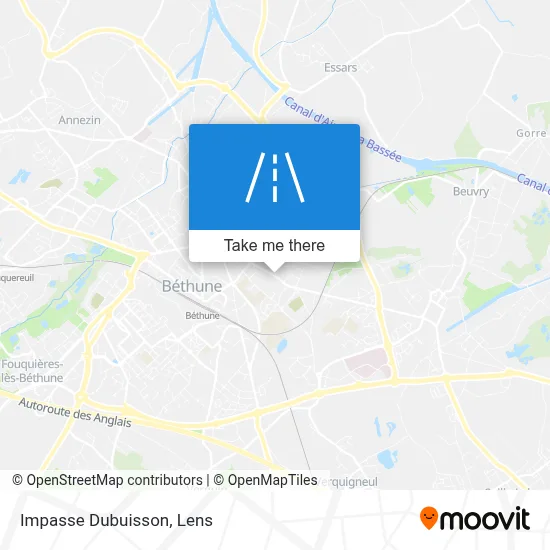 Impasse Dubuisson map