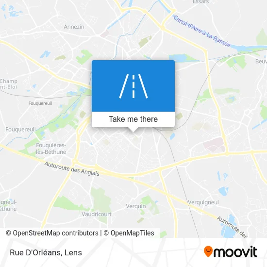 Rue D'Orléans map