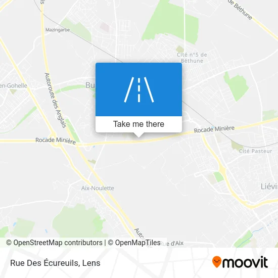 Rue Des Écureuils map