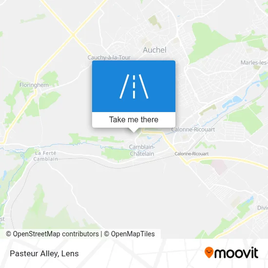 Impasse Pasteur map