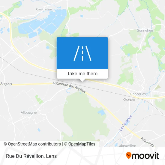 Rue Du Réveillon map