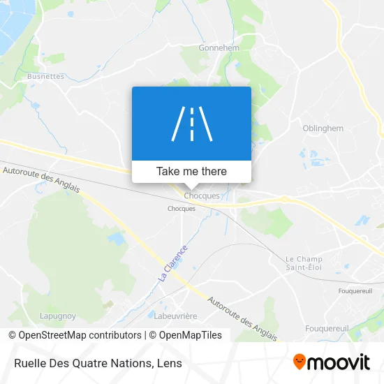 Ruelle Des Quatre Nations map