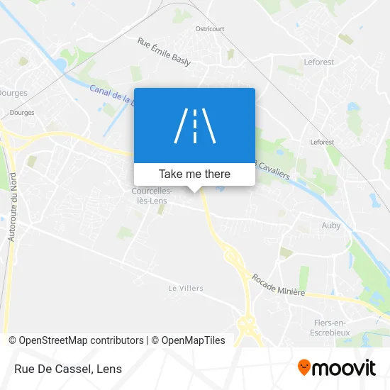 Rue De Cassel map