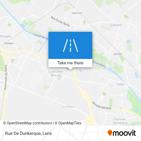 Rue De Dunkerque map