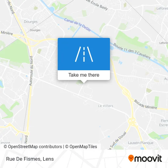 Rue De Fismes map