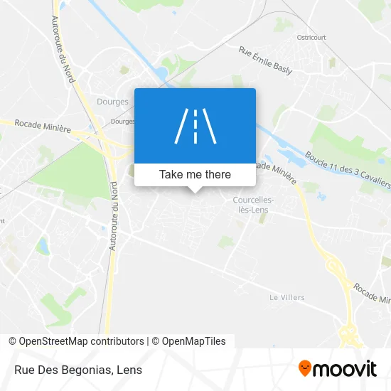 Rue Des Begonias map