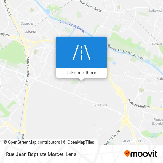 Rue Jean Baptiste Marcet map