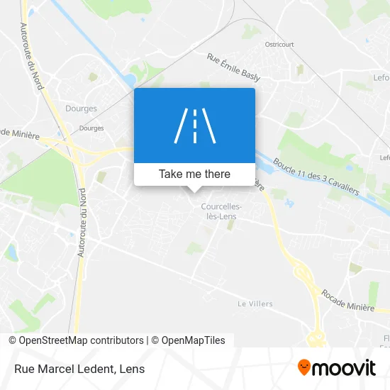 Rue Marcel Ledent map