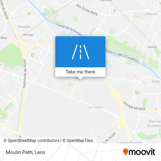 Sentier Du Moulin map