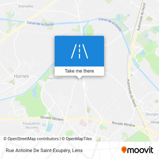 Rue Antoine De Saint-Exupéry map