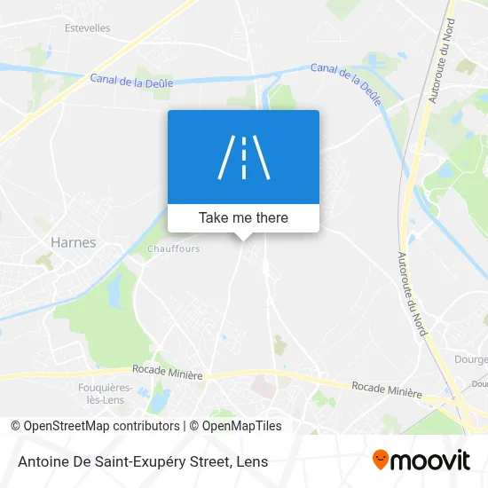 Rue Antoine De Saint-Exupéry map