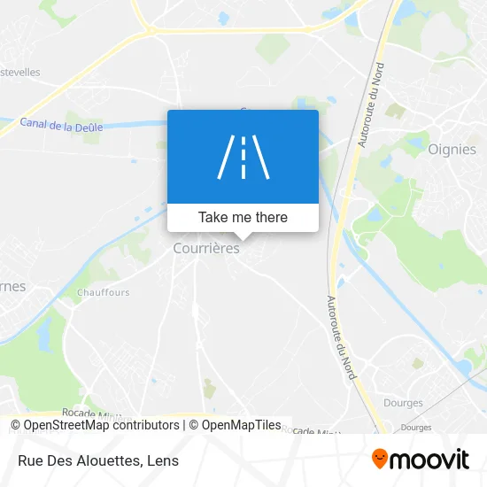 Rue Des Alouettes map