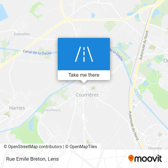 Rue Emile Breton map
