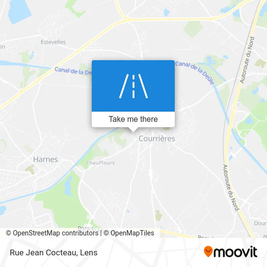 Rue Jean Cocteau map