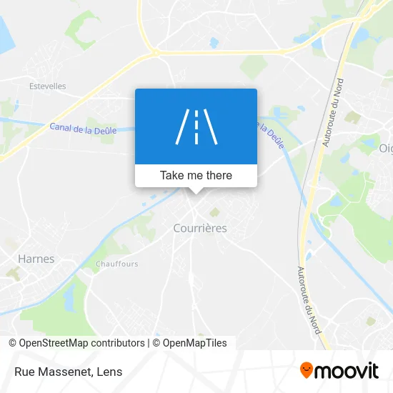 Rue Massenet map