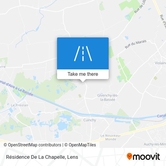 Résidence De La Chapelle map