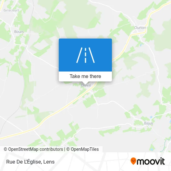 Rue De L'Église map