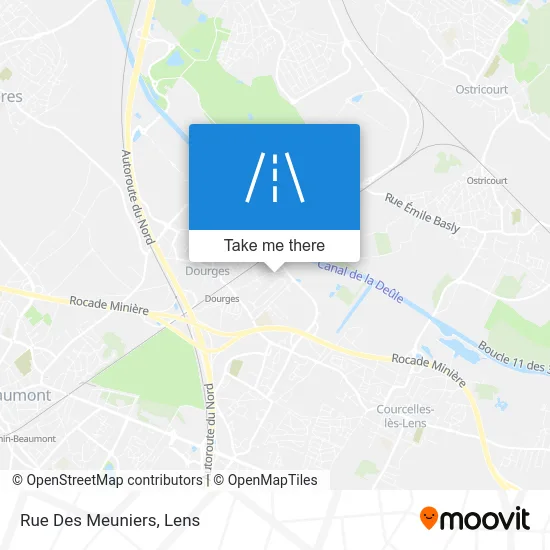 Rue Des Meuniers map