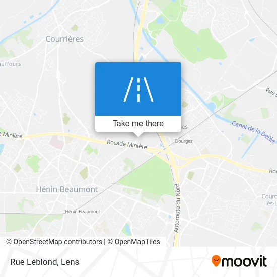 Mapa Rue Leblond